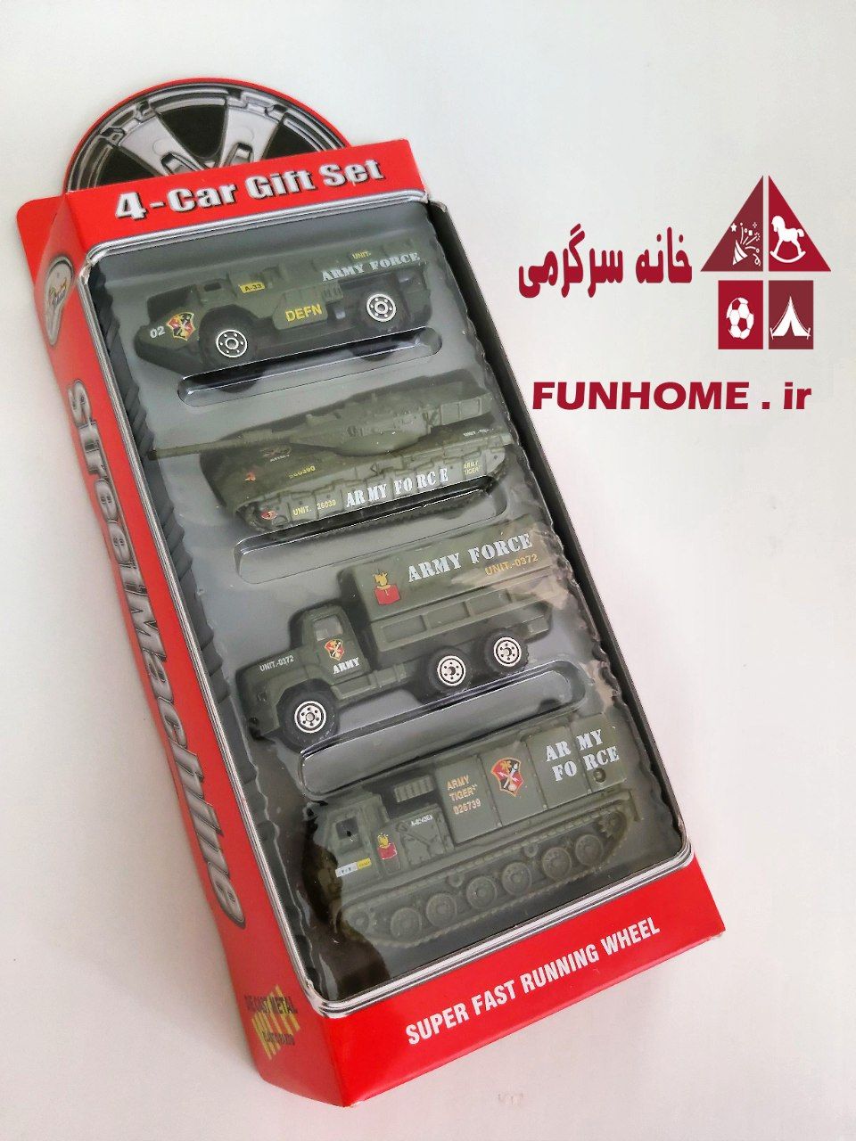 3 ست ماشین فلزی 4 تایی