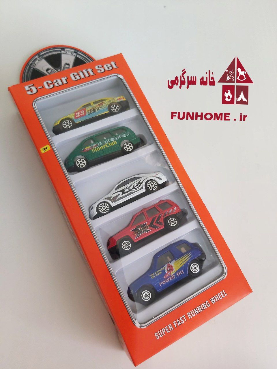 ست ماشین فلزی 5 تایی