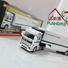 اسباب بازی ماشین تریلی فلزی