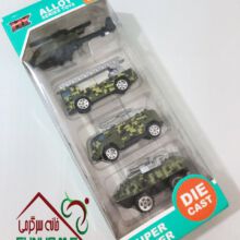 ست ماشین فلزی 4 تایی