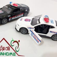 ماشین پلیس فلزی