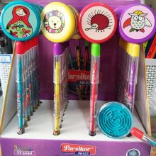 مداد فشنگی پارسیکار – درپوش گیمی