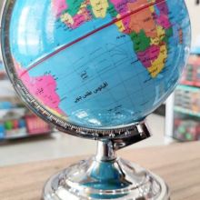 کره زمین رومیزی پایه فلزی