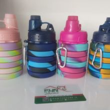 قمقمه مدل سیلیکونی تاشو گنجایش 0.5 لیتر