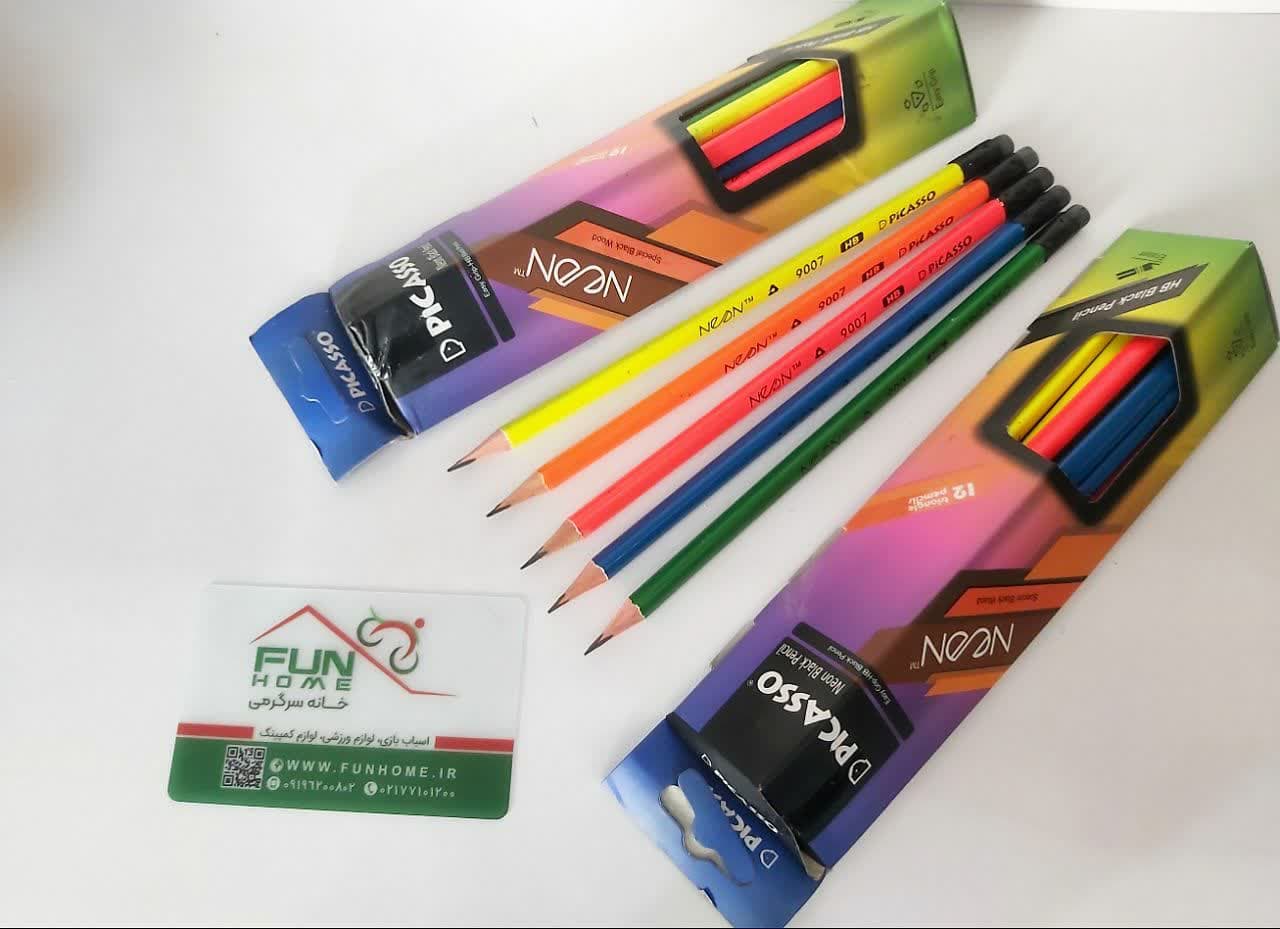 مداد سیاه پیکاسو سه گوش فسفری