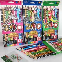 مداد رنگی ۱۲ رنگ دامس طرحZOO