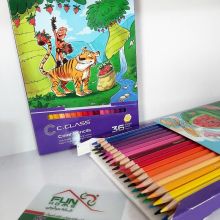 مداد رنگی سی.کلاس ۳۶ رنگ