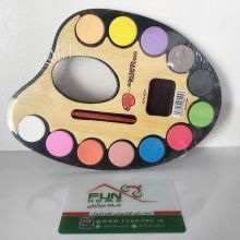 آبرنگ ۱۲ رنگ پالتی کوچک