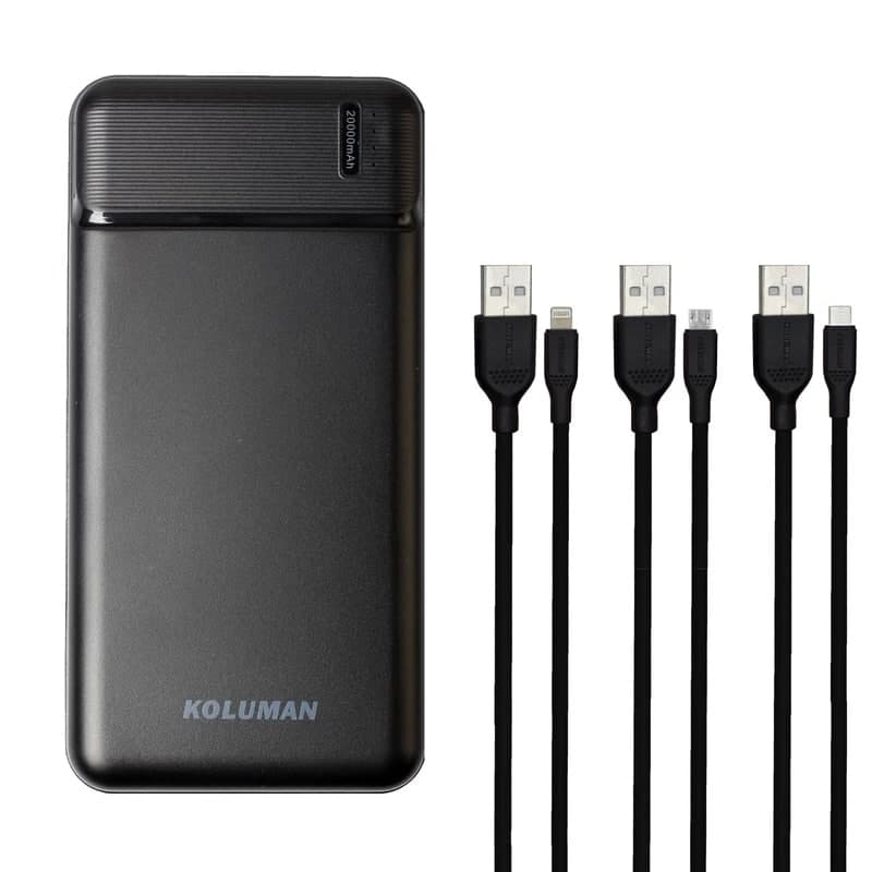 photo_۲۰۲۵ پاوربانک کلومن مدل KP-017 ظرفیت 20000 میلی آمپر